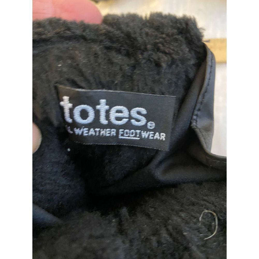 Totes Ruby Rain Snow Boots Size 8 M Zipper - image 5